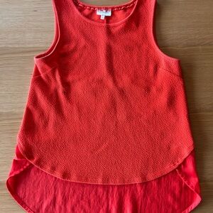 Anthropologie Deletta Sleeveless Red Women's Top